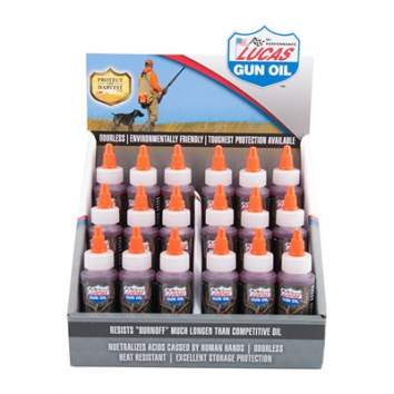 Lucas Oil Products Gun Oil With Display Case Pack of 18