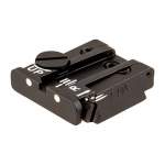 L.P.A. SIGHTS RUGER CALIBER 22 MKII ADJUSTABLE REAR SIGHT, WHITE