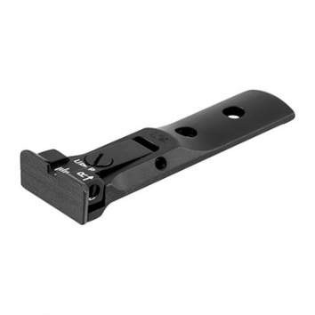 L.P.A. Sights Smith & Wesson Revolver Adjustable Rear Sight, Black