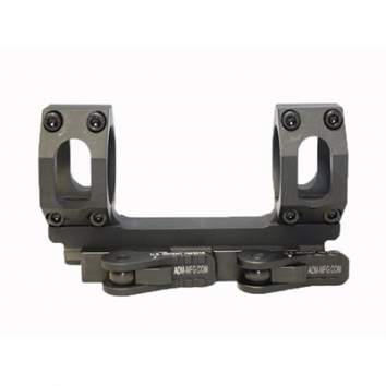 AMERICAN DEFENSE 30MM 20 MOA SCOPE MOUNT, MATTE BLACK