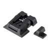 L.P.A. Sights Smith & Wesson M&P Dot Adjustable Sight Set, White