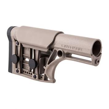 Luth-AR AR-15 Modular Stock Assy Fixed Rifle Length, Adjustable Nylon Flat Dark Earth