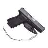 Raven Concealment Systems Vanguard 2 Holster With Lanyard-Glock Gen 3 & 4 Ambidextrous, Polymer Black