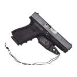 RAVEN CONCEALMENT SYSTEMS VANGUARD 2 HOLSTER WITH LANYARD-GLOCK GEN 3 & 4 AMBIDEXTROUS, POLYMER BLACK