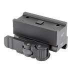 MIDWEST INDUSTRIES AIMPOINT MICRO LOWER 1/3 QD MOUNT, ALUMINUM MATTE BLACK