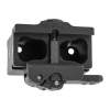 Midwest Industries Aimpoint Micro Lower 1/3 QD Mount, Aluminum Matte Black