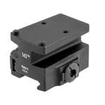 MIDWEST INDUSTRIES TRIJICON RMR LOWER 1/3 QD MOUNT, MATTE BLACK