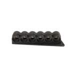 MESA TACTICAL PRODUCTS SURESHELL CARRIER MOSSBERG 500/590 MAV 88 12 GAUGE 6 ROUND, POLYMER BLACK
