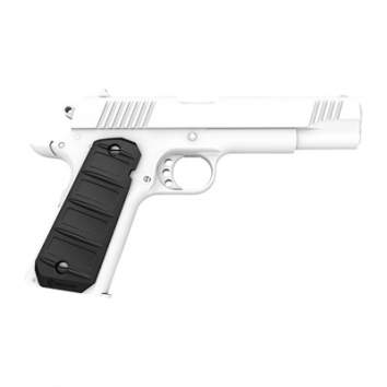 Recover Tactical 1911 RG15 & GR11 & GR15 Rubber Grip, Polymer Black