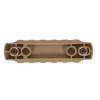 Bravo Company Keymod Picatinny Nylon Rail Section 3 Inch, Polymer Flat Dark Earth