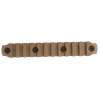 Bravo Company Keymod Picatinny Nylon Rail Section 5.5 Inch, Polymer Flat Dark Earth