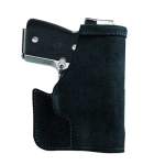 GALCO INTERNATIONAL POCKET PROTECTOR HOLSTER GLOCK® 26/27/33, LEATHER BLACK