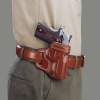 Galco International Avenger Holster Springfield XD 4'' Right Hand, Leather Tan