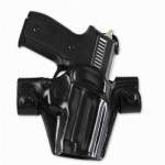 GALCO INTERNATIONAL SIDE SNAP SCABBARD HOLSTER SMITH & WESSON M&P 9/40 RIGHT HAND, LEATHER BLACK