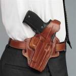 GALCO INTERNATIONAL F.L.E.T.C.H. BELT HOLSTER SIG SAUER P232 RIGHT HAND, LEATHER TAN