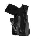 GALCO INTERNATIONAL SPEED PADDLE HOLSTER SMITH & WESSON M&P COMPACT RIGHT HAND, LEATHER BLACK