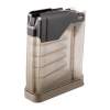 LANCER SYSTEMS AR-15 L5AWM 10 ROUND POLYMER TRANSLUCENT DARK EARTH