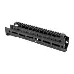 MIDWEST INDUSTRIES AK-47 AKXG2 EXTENDED UNIVERSAL M-LOK HANDGUARD RAIL TOP ALUMINUM BLACK