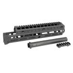 MIDWEST INDUSTRIES AK-47 AKXG2 EXTENDED UNIVERSAL M-LOK HANDGUARD T1 TOP ALUMINUM BLACK