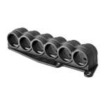 MESA TACTICAL PRODUCTS SURESHELL CARRIER REM 870 1100 11-87 12 GAUGE 6 ROUND, POLYMER BLACK
