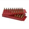 MTM Case-Gard Universal Reloading Tray 50 Round, Plastic Red