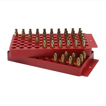 MTM Case-Gard Universal Reloading Tray 50 Round, Plastic Red