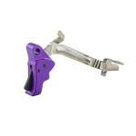 APEX TACTICAL ACT ENHNCMNT TRIGGER W/GEN 3 TRIGGER BAR FOR GLOCK PURPLE