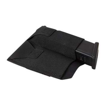 BLUE FORCE GEAR DOUBLE PISTOL MAG POUCH, TEN-SPEED ELASTIC BLACK