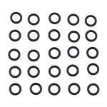 CHALLIS GRIPS 1911 GRIP SCREW O-RING PACK OF 24