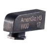 Ameriglo Pro-Glo Tritium Round Front Sight .200X.140 Orange For Glock, Green