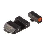 AMERIGLO FOR GLOCK® 9/40/357 3-DOT PROGLO SIGHT SET, STEEL BLACK, ORANGE