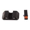 Ameriglo For Glock® 9/40/357 3-Dot ProGlo Sight Set, Steel Black, Orange