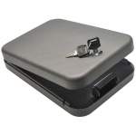 SNAP SAFE LARGE LOCK BOX STEEL GRAY