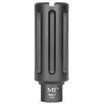 MIDWEST INDUSTRIES BLAST CAN CALIBER 1/2-28, ALUMINUM MATTE BLACK