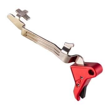 Agency Arms Drop-In Trigger For Glock G43, Red