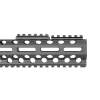 Arisaka Defense M-Lok Low Profile 5 Slot 2.15, Aluminum Black