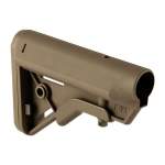 B5 SYSTEMS AR-15 BRAVO STOCK COLLAPSIBLE MIL-SPEC POLYMER COYOTE BROWN