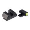 NIGHT FISION SIG P SERIES 9MM/357 YELLOW FRONT & BLACK U NOTCH REAR, TRITIUM