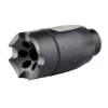 Ultradyne Athena Linear Compensator 22 Caliber (.223-.224) 1/2-28, Stainless Steel Black