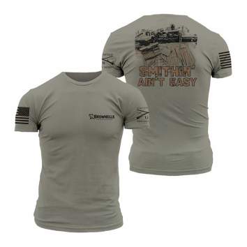 GRUNT STYLE GUNSMITH BOLT GUN SHIRT LARGE, GRAY