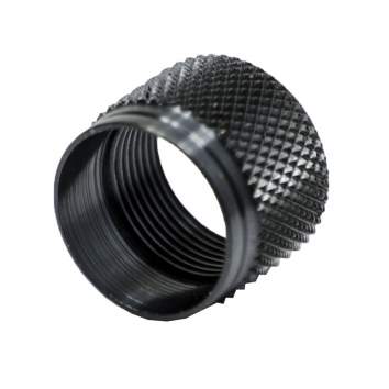 Grovtec Pencil Barrel Muzzle Thread Protector 1/2-28 X.625, Black