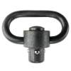 Grovtec Heavy Duty Push Button Swivel Single Swivel, Black