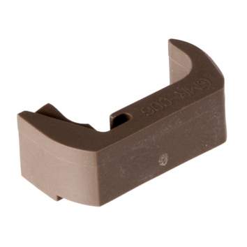 Tangodown Glock 43 Vickers Tactical Ext Mag Release, Tan