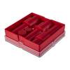 Lee 3 Die Replacement Box Red