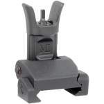 MIDWEST INDUSTRIES AR-15 COMBAT RIFLE FOLDING FRONT SIGHT, STEEL BLACK