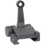 MIDWEST INDUSTRIES AR-15 COMBAT RIFLE FOLDING REAR SIGHT, BLACK