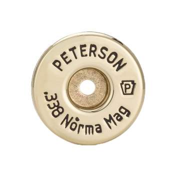 Peterson Cartridge 338 Norma Magnum Brass 50 Per Box