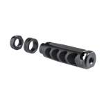 ULTRADYNE APOLLO MAX COMPENSATOR .308/7.62 NATO 5/8-24, STAINLESS STEEL BLACK