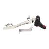 ZEV TECHNOLOGIES PRO FLAT FACE TRIGGER UPGRADE BAR KIT GLOCK G1-4 BLACK/RED