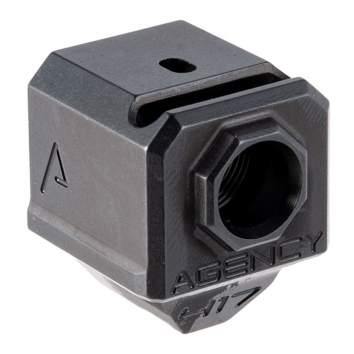 Agency Arms 417S Single Port Comp For Glock® Gen 3, Black, 9MM